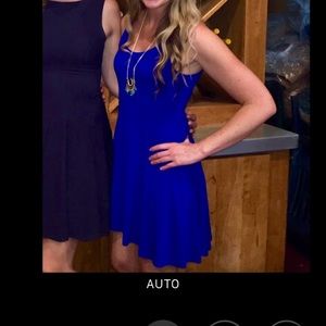 Express Blue tank summer dress